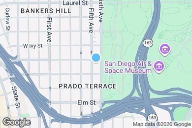 Map image of the property - 2059 5th Ave