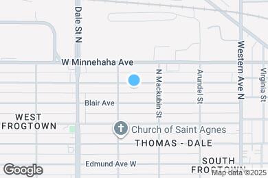 Map image of the property - 538 Van Buren Ave