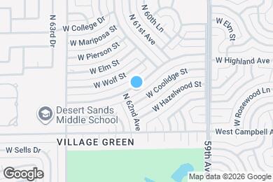 Map image of the property - 6165 W Highland Ave