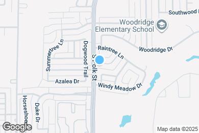 Map image of the property - 433 Raintree Cir
