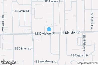 Map image of the property - 15085 SE Division St