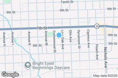 Map image of the property - 2508 6th St