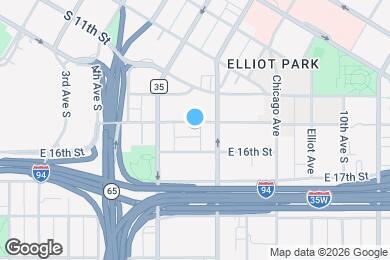 Map image of the property - 629 E 15th St