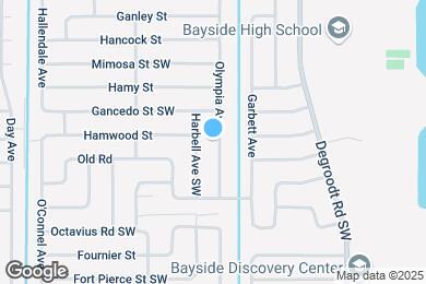 Map image of the property - 2040 Olympia Ave