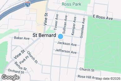 Map image of the property - 218 Jackson Ave