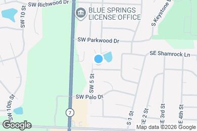 Map image of the property - 501 SW Shamrock Pl