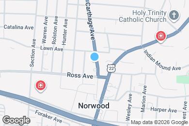 Map image of the property - 5125 Carthage Ave