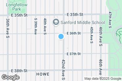Map image of the property - 3620 42nd Ave S
