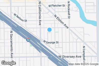 Map image of the property - 2939 N Fairfield Ave