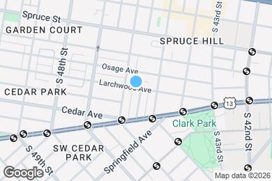 Map image of the property - 500 S Melville St