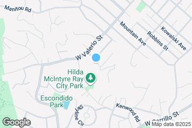 Map image of the property - 1263 Calle Cerrito