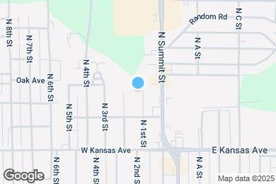 Map image of the property - 1531 N 1st St