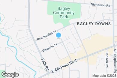 Map image of the property - 2816 Caples Ave