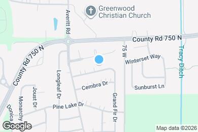 Map image of the property - 604 Mountain Pine Dr