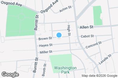 Map image of the property - 38 Brown St