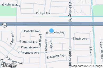 Map image of the property - 2641 E Isabella Ave
