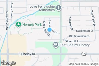 Map image of the property - 4586 Kings Grant Dr