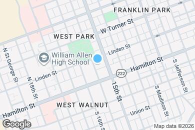 Map image of the property - 35 N Fulton St