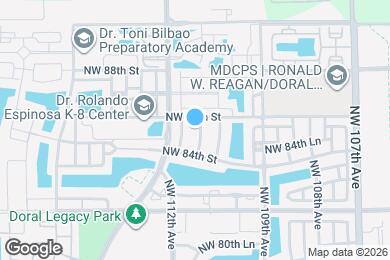 Map image of the property - 8526 NW 110th Pl