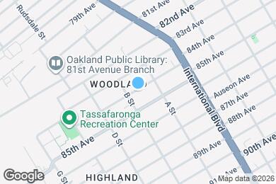 Map image of the property - 1216 84th Ave