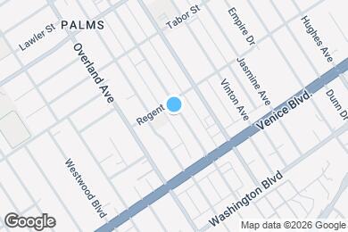 Map image of the property - 3721 Mentone Ave
