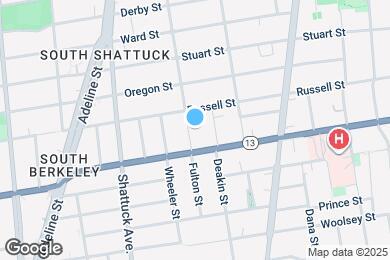 Map image of the property - 2919 Fulton St