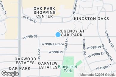 Map image of the property - 11409 W 99th St