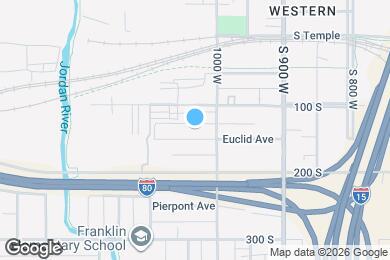 Map image of the property - 1020 Euclid Ave