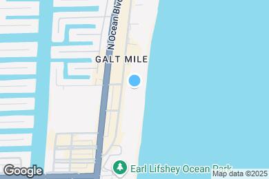 Map image of the property - 3550 Galt Ocean Dr