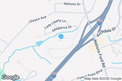 Map image of the property - 451 Presidents Ct