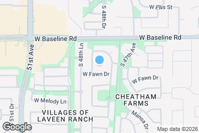 Map image of the property - 4815 W Beautiful Ln