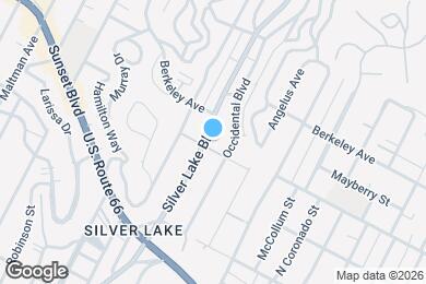 Map image of the property - 1466 Silver Lake Blvd