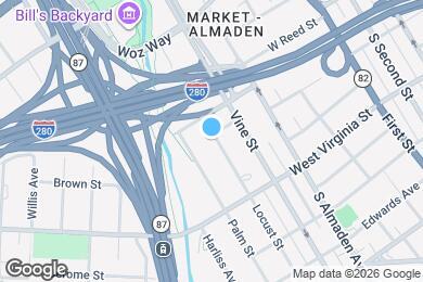 Map image of the property - 687 Locust St