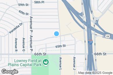 Map image of the property - 1303 65th Dr