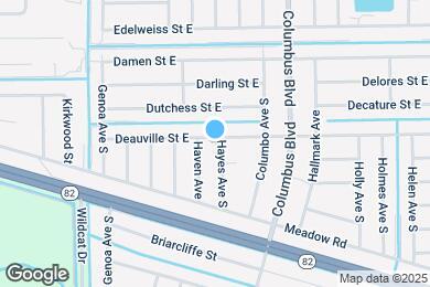 Map image of the property - 1128 Hayes Ave S