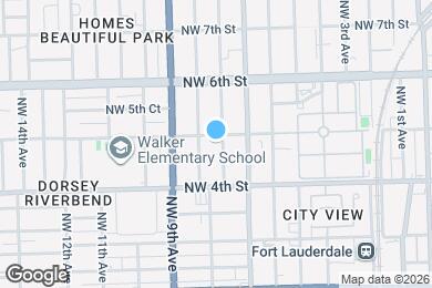 Map image of the property - 441 NW 7th Terrace