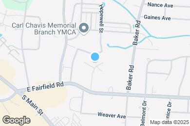 Map image of the property - 201 Thomas St