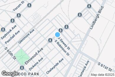 Map image of the property - 2512 S Dewey St