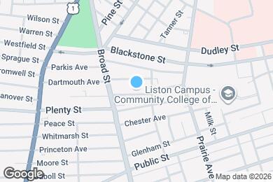 Map image of the property - 25 Wesleyan Ave