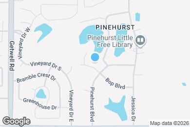 Map image of the property - 3450 Bop Blvd