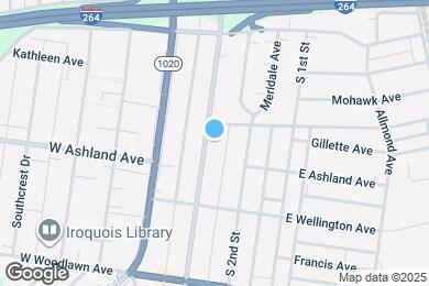 Map image of the property - 4547 S 3rd St