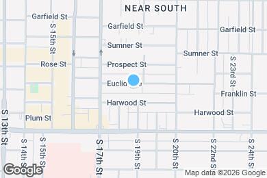 Map image of the property - 1823 Euclid Ave