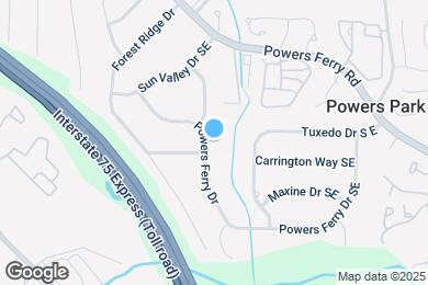 Map image of the property - 2237 Powers Ferry Dr SE