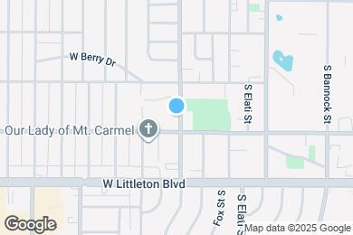 Map image of the property - 5573 S Huron St