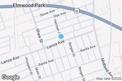 Map image of the property - 413 Lanza Ave
