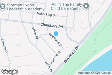 Map image of the property - 9846 Rivermont Dr