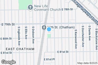 Map image of the property - 1139 E 79th Pl