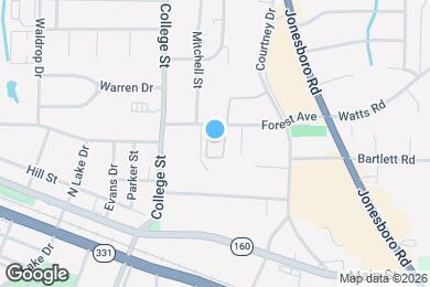 Map image of the property - 969 Forest Ave