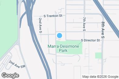 Map image of the property - 9020 4th Ave S