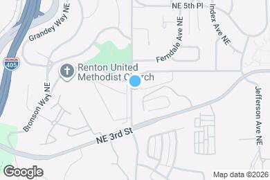 Map image of the property - 2503 NE 4th St